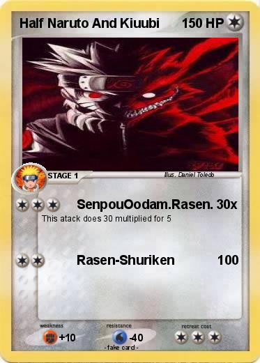 Pokemon Half Naruto And Kiuubi