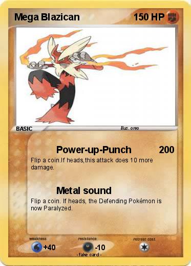 Pokemon Mega Blazican