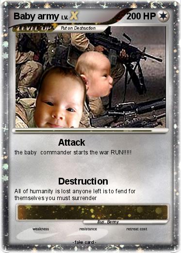 Pokemon Baby army