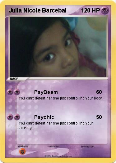 Pokemon Julia Nicole Barcebal