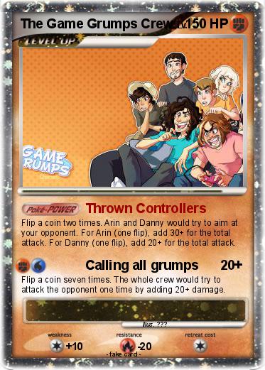 Pokemon The Game Grumps Crew