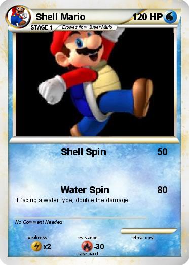 Pokemon Shell Mario