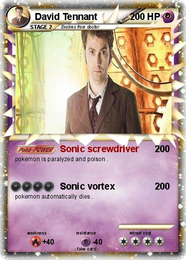 Pokemon David Tennant