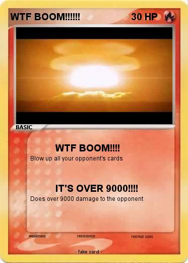 Pokemon WTF BOOM!!!!!!