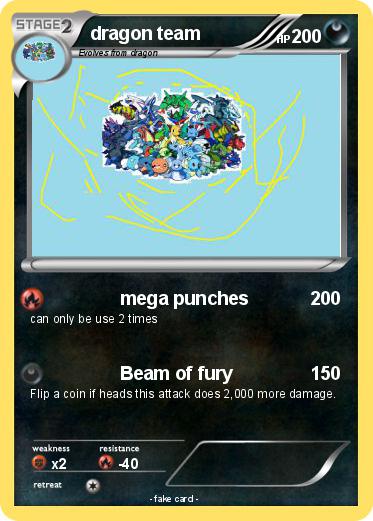 Pokemon dragon team