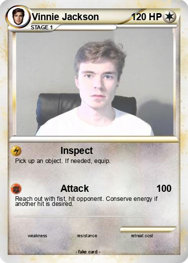 Pokemon Vinnie Jackson