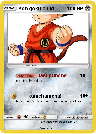 Pokemon son goku child