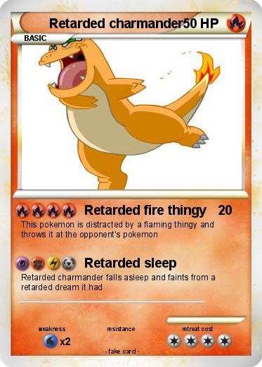 Pokemon Retarded charmander