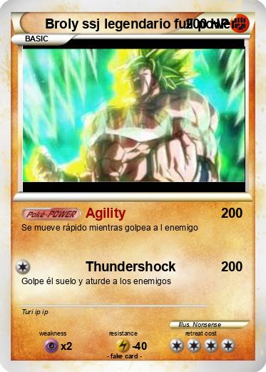 Pokemon Broly ssj legendario full power