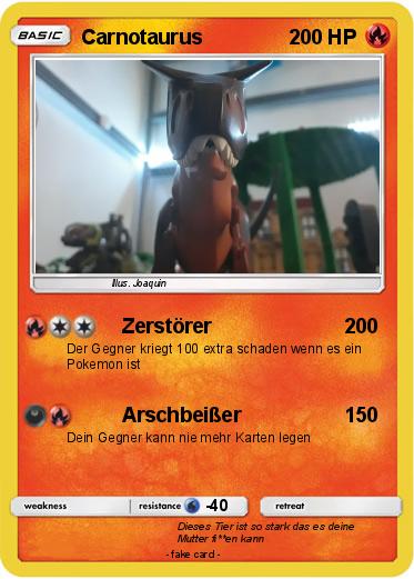 Pokemon Carnotaurus
