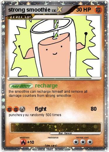 Pokemon strong smoothie