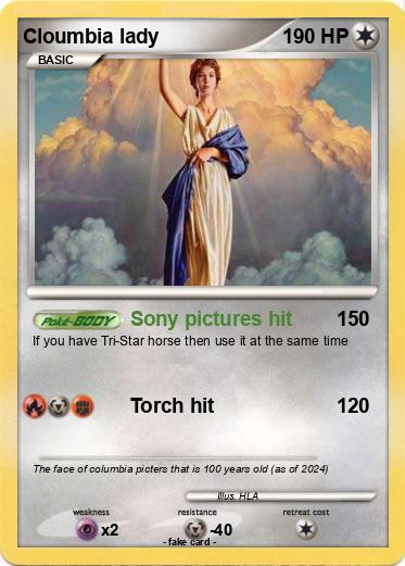 Pokemon Cloumbia lady