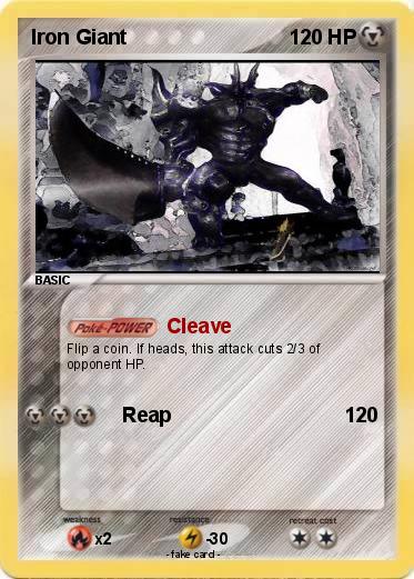 Pokemon Iron Giant