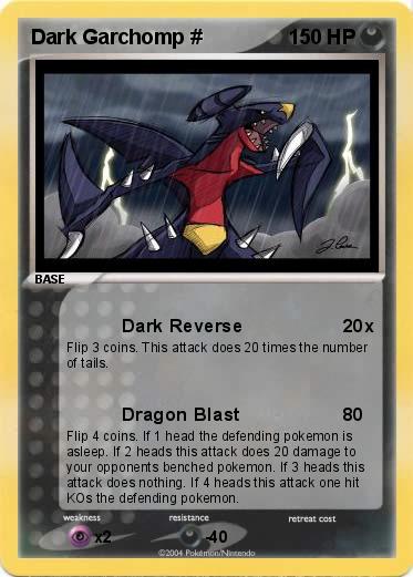 Pokemon Dark Garchomp #