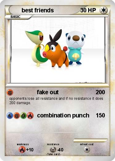 Pokemon best friends