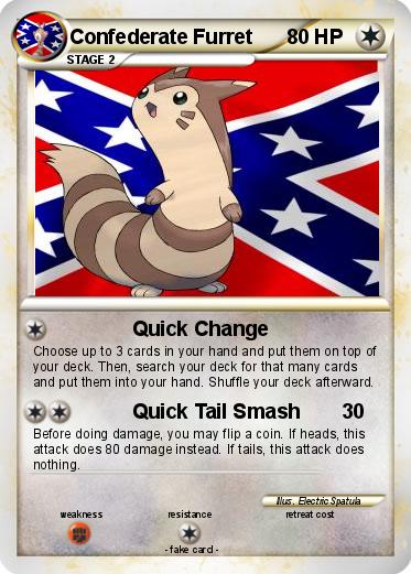 Pokemon Confederate Furret