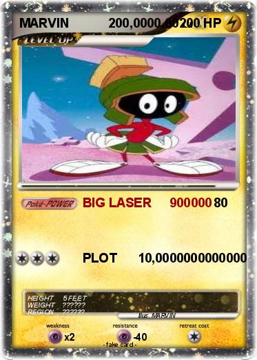 Pokemon MARVIN           200,0000,00