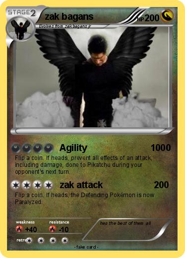 Pokemon zak bagans