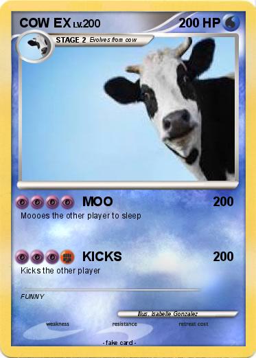 Pokemon COW EX