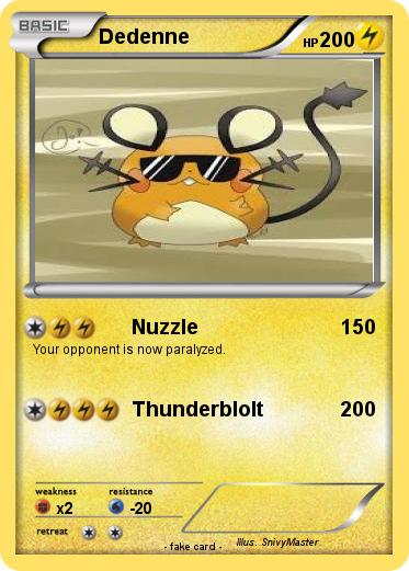 Pokemon Dedenne