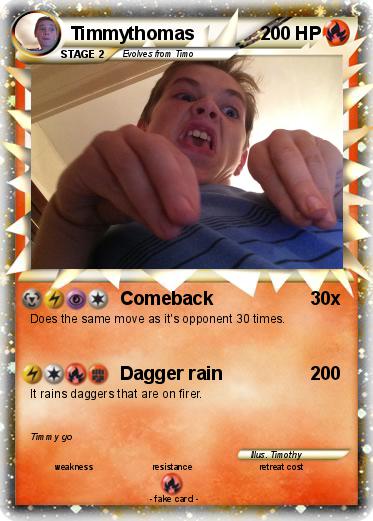Pokemon Timmythomas