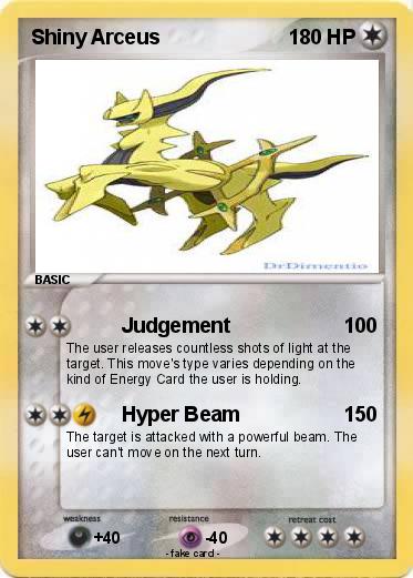 Pokemon Shiny Arceus