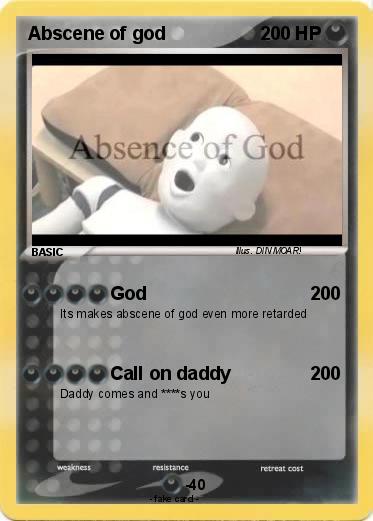 Pokemon Abscene of god