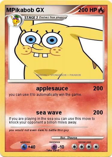 Pokemon MPikabob GX