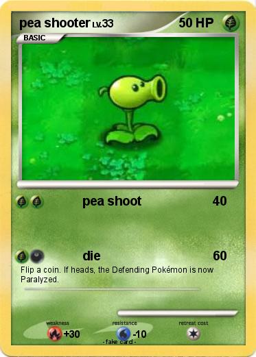 Pokemon pea shooter