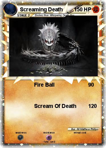 Pokemon Screaming Death
