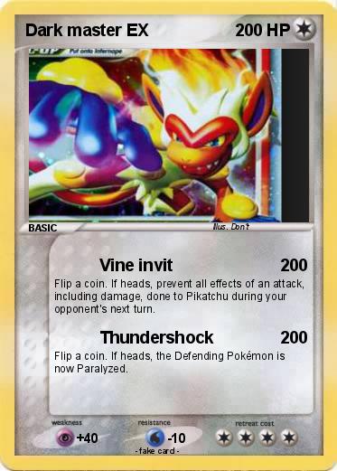 Pokemon Dark master EX