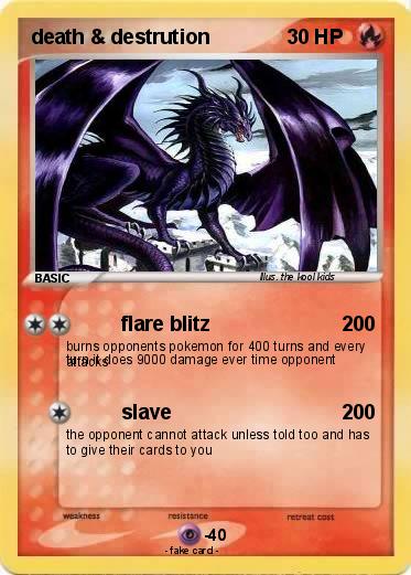 Pokemon death & destrution