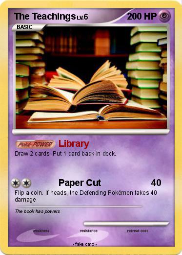 Pokemon The Teachings