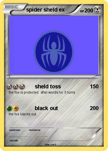 Pokemon spider sheld ex