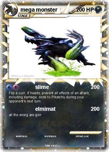Pokemon mega monster