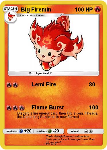 Pokemon Big Firemin