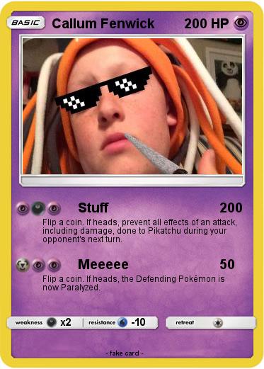 Pokemon Callum Fenwick