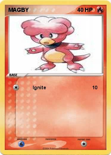 Pokemon MAGBY