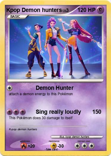 Pokemon Kpop Demon hunters