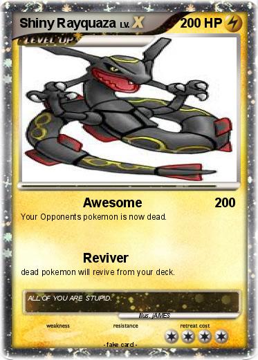 Pokemon Shiny Rayquaza