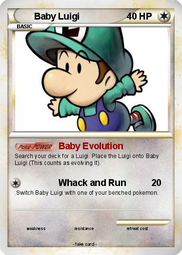 Pokemon Baby Luigi