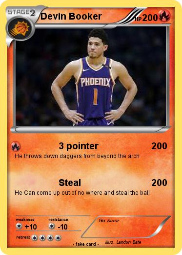 Pokemon Devin Booker