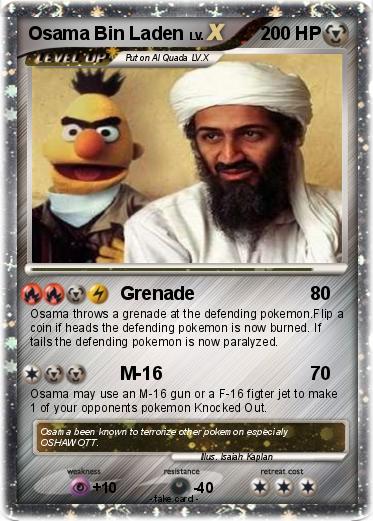 Pokemon Osama Bin Laden