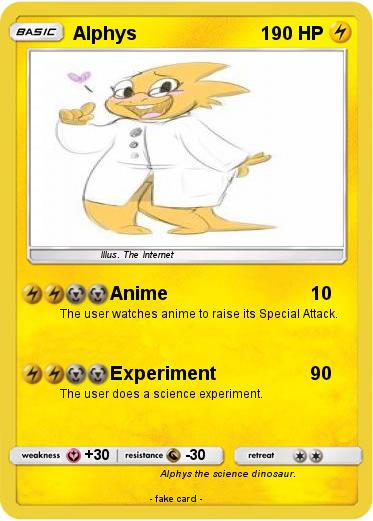 Pokemon Alphys