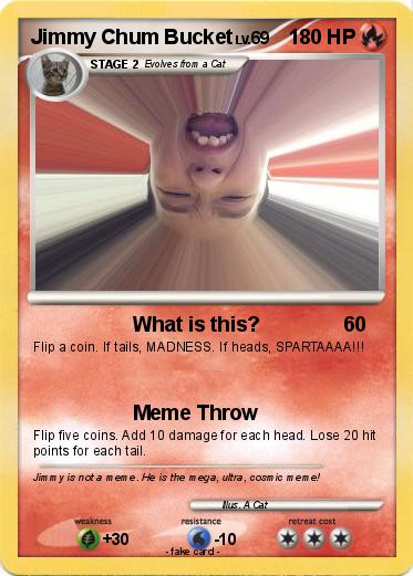 Pokemon Jimmy Chum Bucket