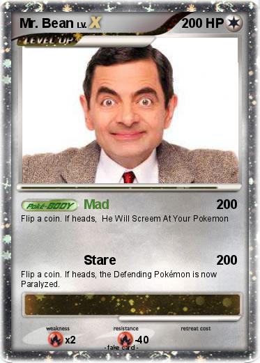 Pokemon Mr. Bean