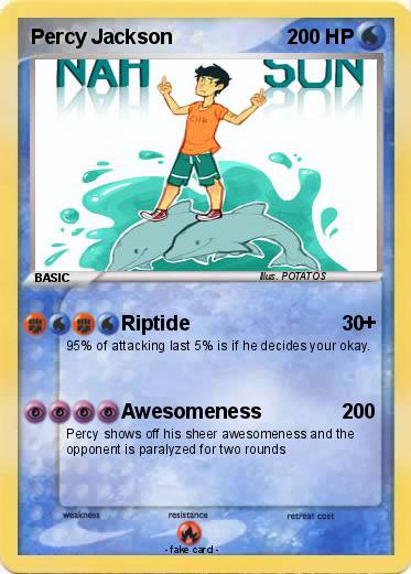 Pokemon Percy Jackson