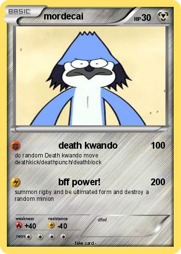 Pokemon mordecai