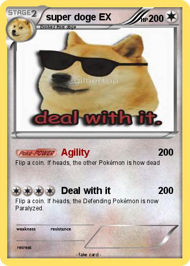 Pokemon super doge EX