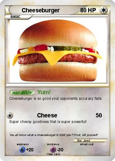 Pokemon Cheeseburger